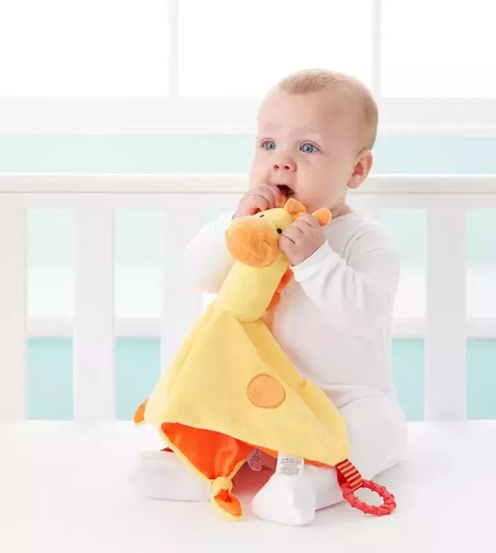 Tommee Tippee Giraffe Soft Comforter Toy από Ύφασμα για Νεογέννητα 1τμχ