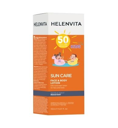 Helenvita Sun Care Kids Face & Body Lotion Spf 50, 150ml