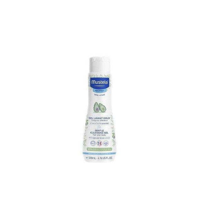 Mustela Gentle Cleansing Gel, Απαλό Αφροντούς για Σώμα & Μαλλιά 200ml
