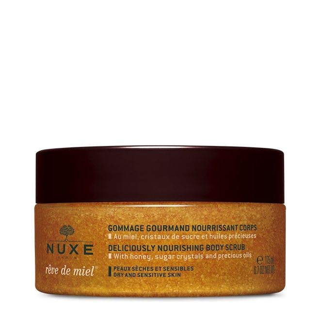 Nuxe Reve de Miel Deliciously Nourishing Body Scrub, Απολεπιστικό Σώματος 175ml