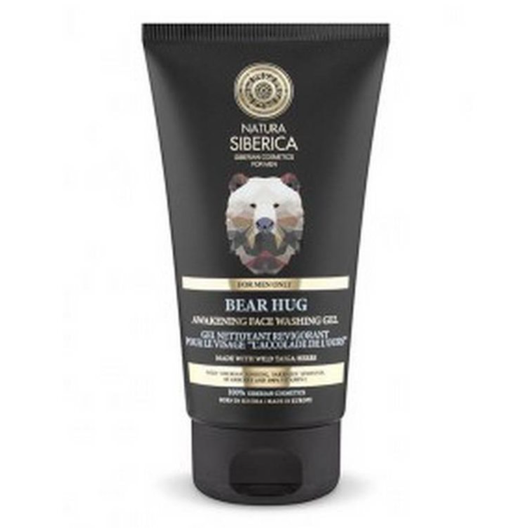Natura Siberica Men Awakening Face Washing Gel Bear Hug, Τζελ Καθαρισμού Προσώπου 150ml