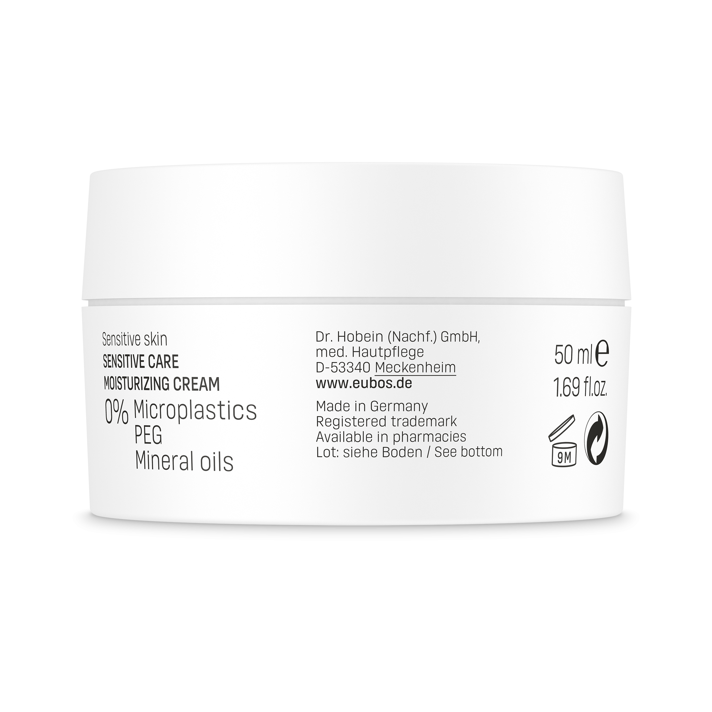 Eubos Κρέμα Ημέρας Ενυδάτωσης, 50ml