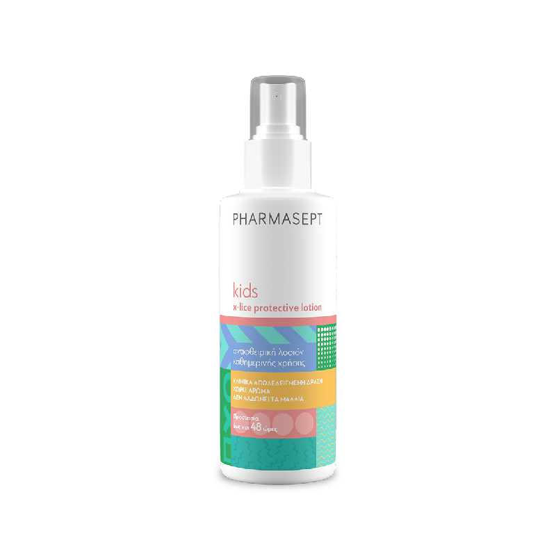 Pharmasept Tol Velvet Kids X-Lice Protective Lotion, Προληπτική Αντιφθειρική Λοσιόν Καθημερινής Χρήσης Χωρίς Άρωμα 100ml