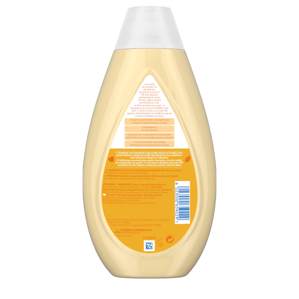Johnson's Baby Conditioner Μαλακτική Μαλλιών 500ml