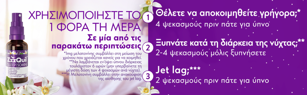ZzzQuil Sleep Στοματικό Σπρέι με Μελατονίνη, Συμπλήρωμα Διατροφής, 30 ml