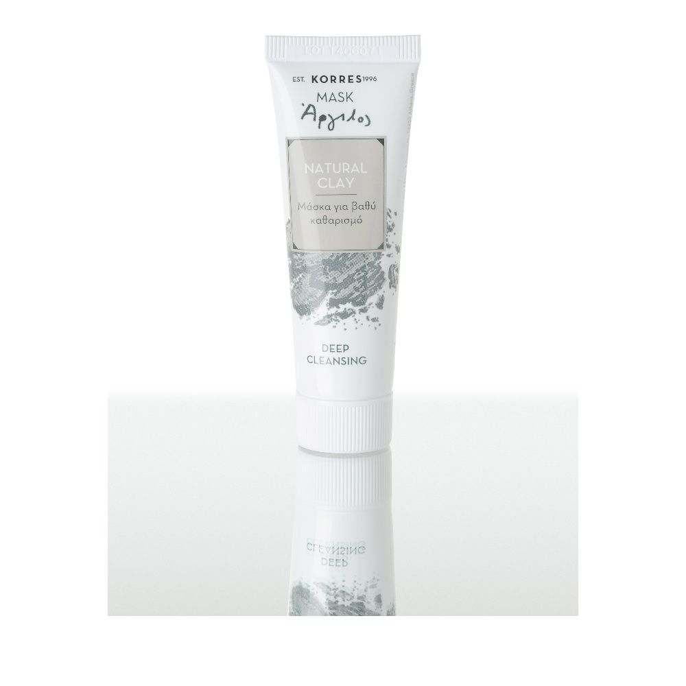 Korres Natural Clay,Μάσκα Με Άργιλο,για βαθύ καθαρισμό 18mL