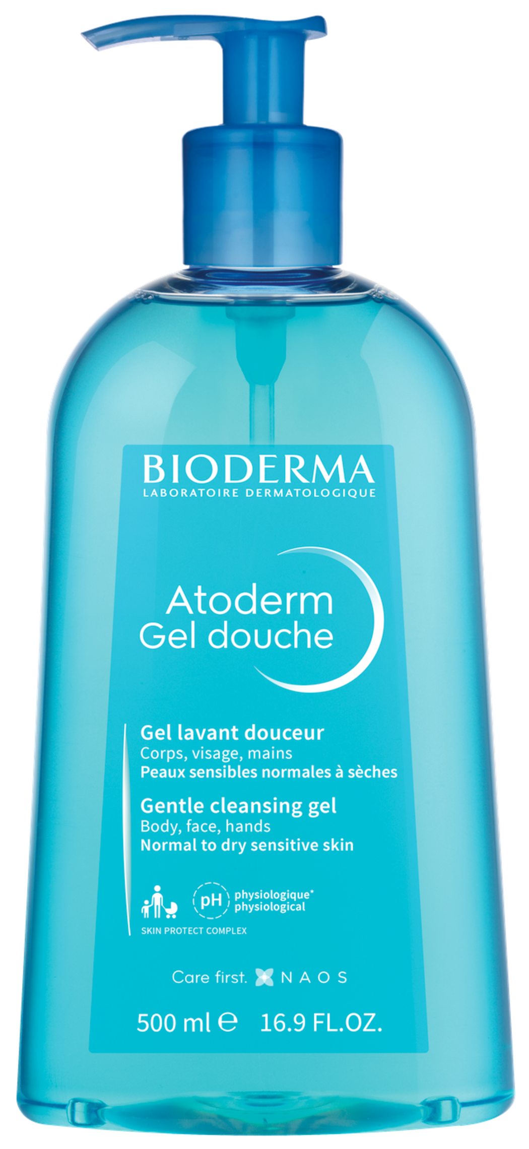 Bioderma Atoderm Gel Douche, Aπαλό Αφρόλουτρο για Κανονικό προς Ξηρό Δέρμα 500ml