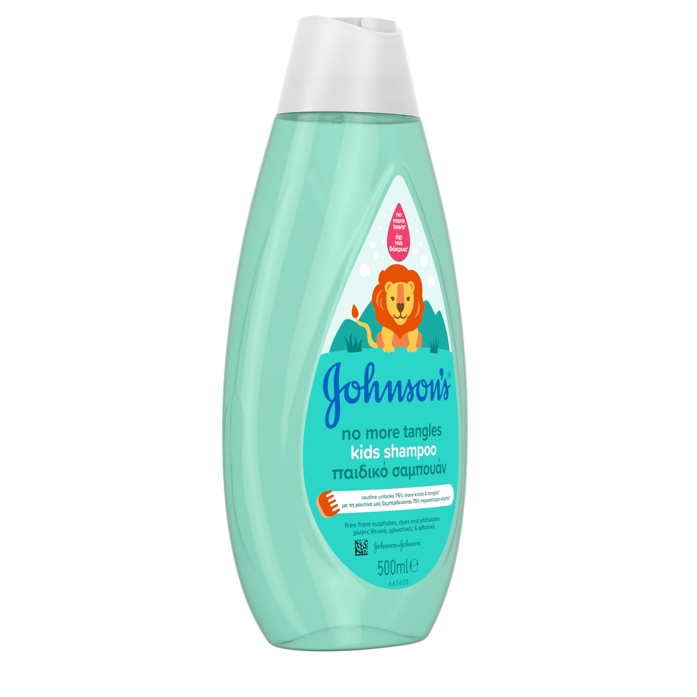 Johnson's Kids No More Tangles Σαμπουάν 500ml
