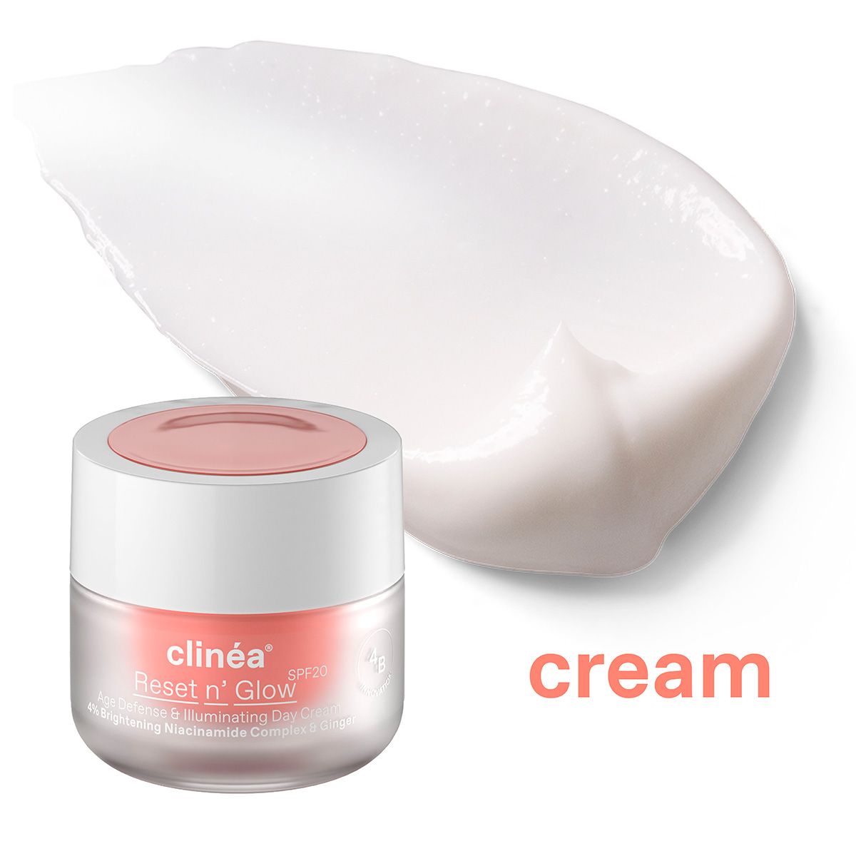 Clinéa Reset n' Glow SPF20 - Κρέμα Ημέρας Αντιγήρανσης και Λάμψης 50ml