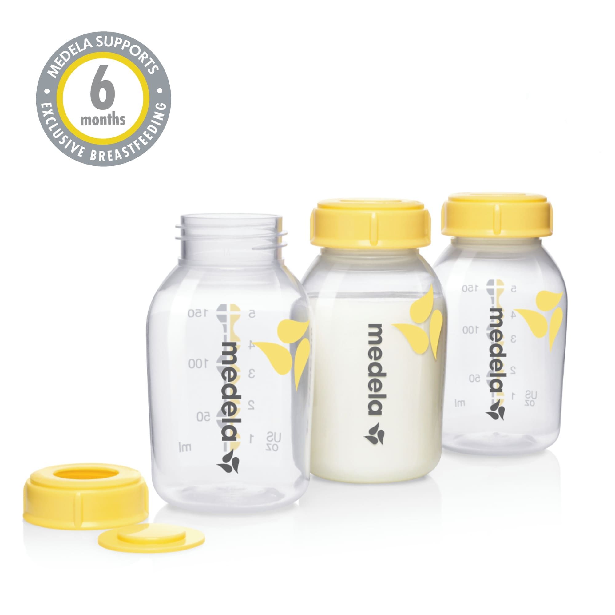 Medela Breast Milk Bottles, 3x150ml