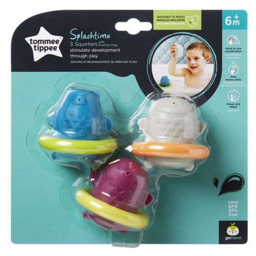 Tommee Tippee Παιχνίδια μπάνιου που επιπλέουν 6m+
