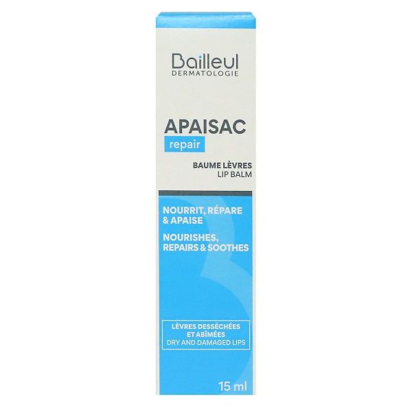 Bailleul Apaisac Repair Lip Balm 15ml