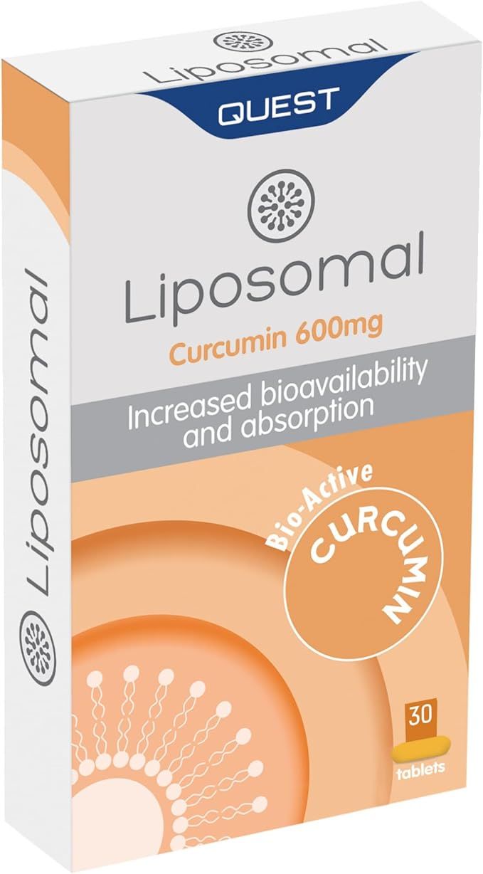 Quest Liposomal Curcumin 600mg, 30 Tablets