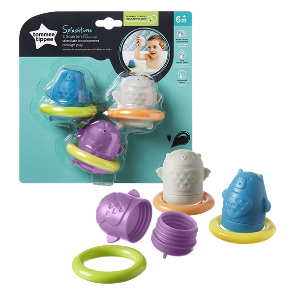 Tommee Tippee Παιχνίδια μπάνιου που επιπλέουν 6m+