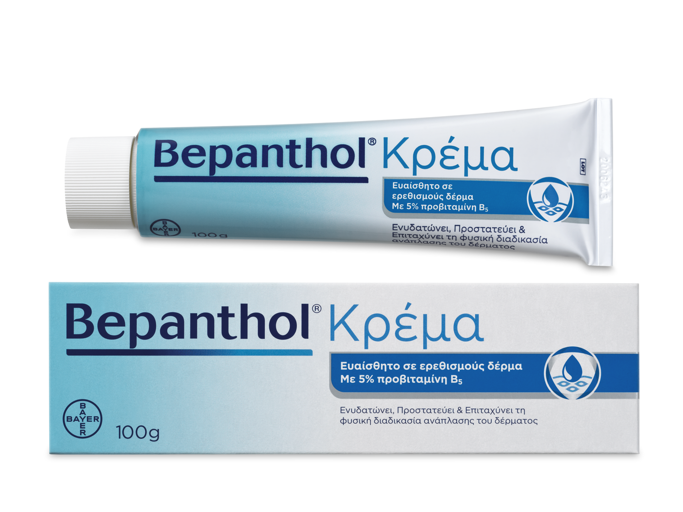 Bepanthol Κρέμα για το Ερεθισμένο και Ευαίσθητο Δέρμα, 100gr