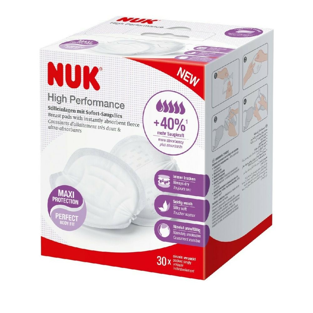 Nuk Επιθέματα Στήθους High Performance 30τμχ