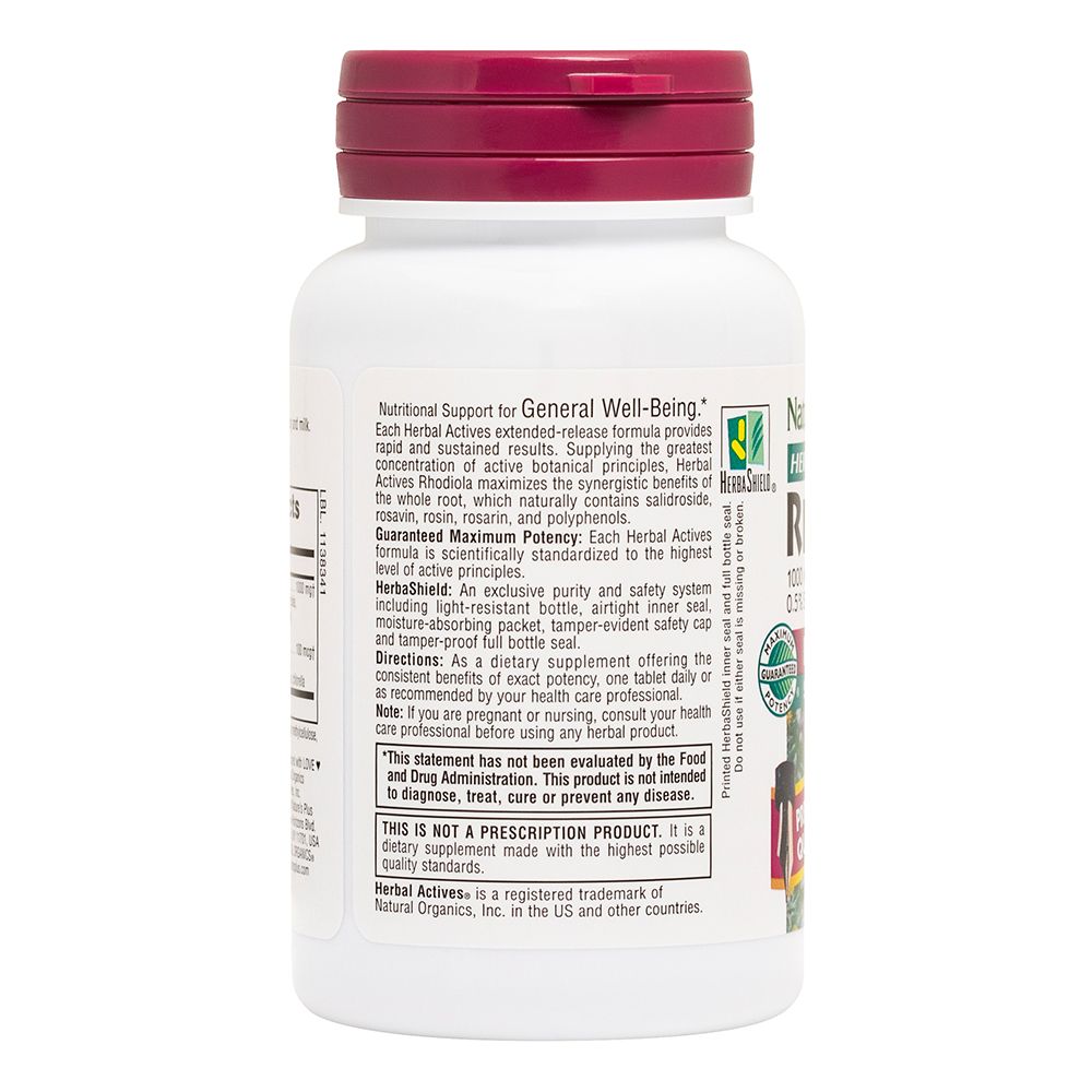 Natures Plus Rhodiola Extended Release 30 tabs