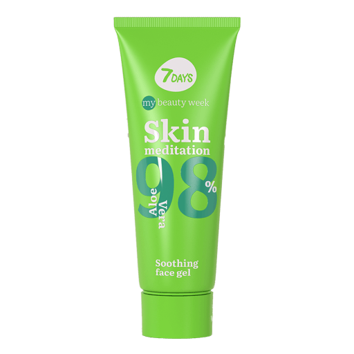 7Days Skin Meditation Soothing Face Gel with Aloe Vera, 80ml