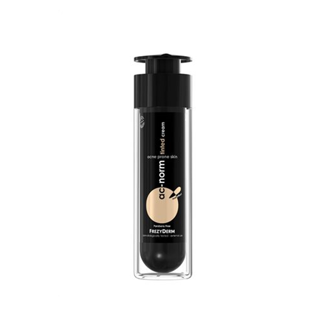 Frezyderm Ac-Norm Tinted Cream, Σμηγματορυθμιστική Κρέμα με Χρώμα, 50ml