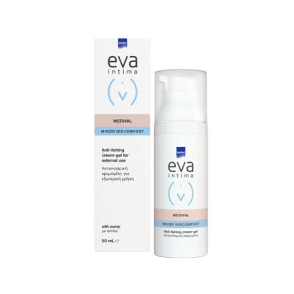 Intermed Eva Intima Medival, Αιδοιϊκή Αντικνησμική Κρεμογέλη - 50ml
