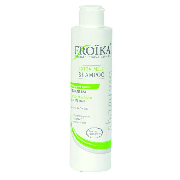 Froika, Extra Mild Shampoo, Σαμπουάν για Καθημερινή Χρήση, Ευαίσθητα Μαλλιά, 200ml