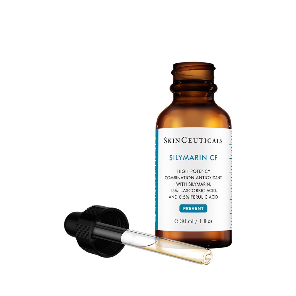 SkinCeuticals Silymarin CF Aντιοξειδωτικός ορός υψηλής αποτελεσματικότητας, με Βιταμίνη C και Σιλυμαρίνη για το λιπαρό δέρμα με τάση ακμής. 30ml