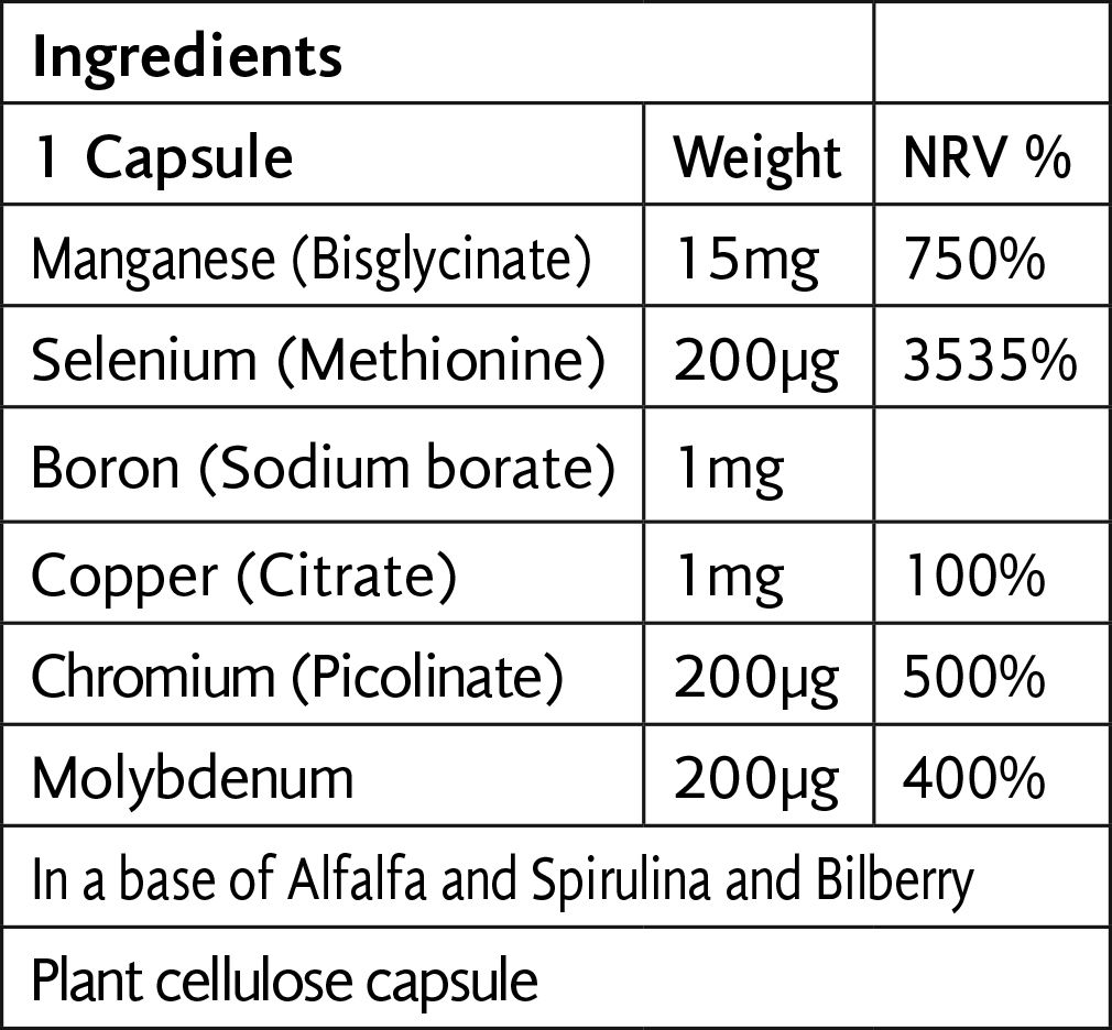 Viridian Trace Mineral Complex, 90 capsules