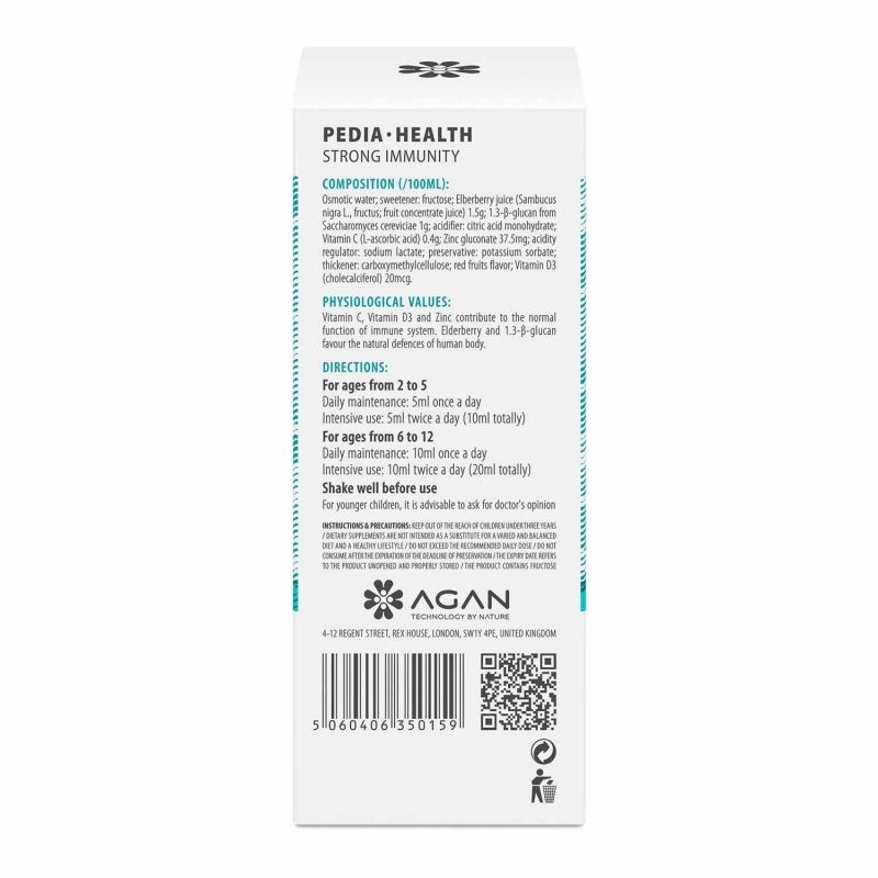 Agan Pedia Health Strong Immunity Syrup 150ml