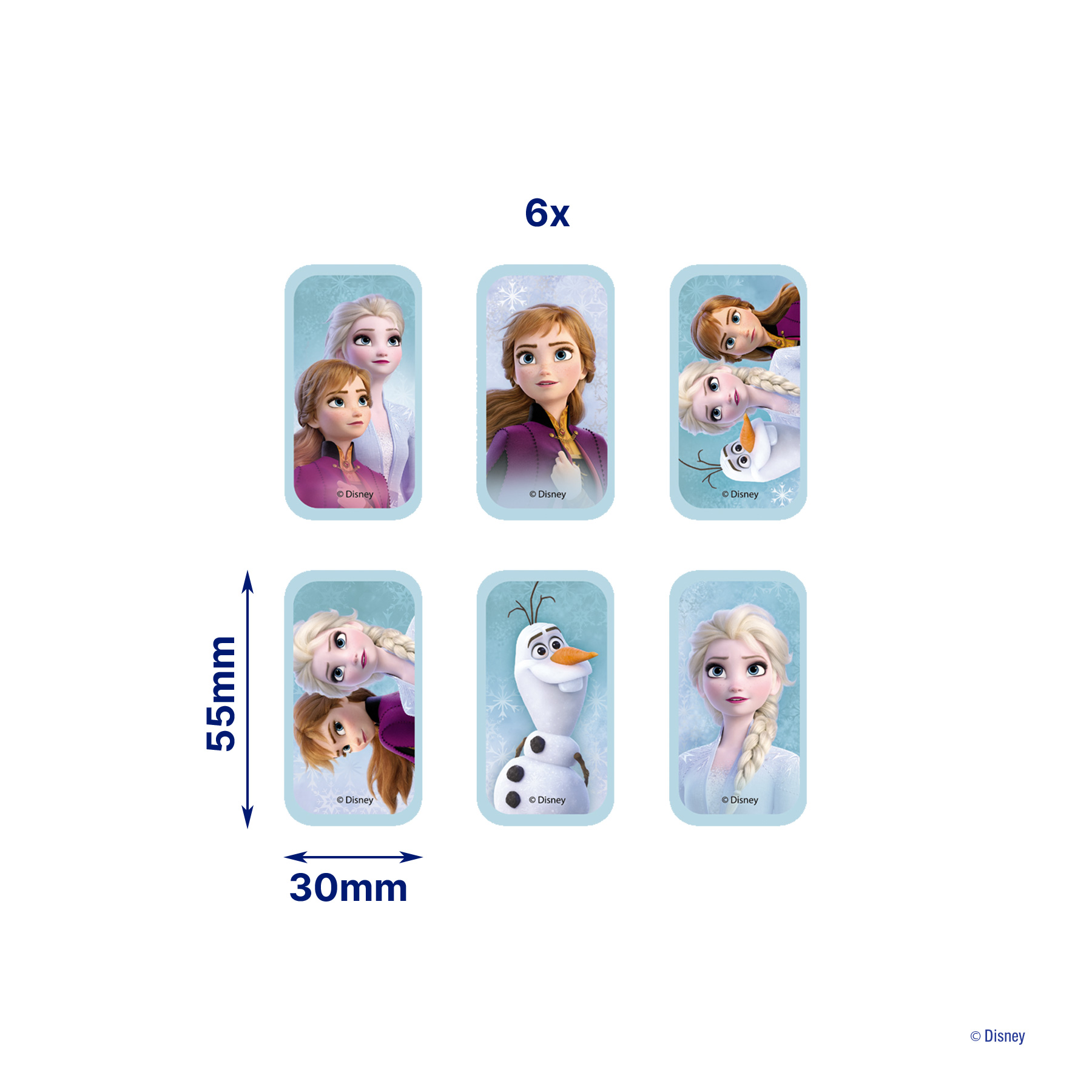 Hansaplast Frozen Αυτοκόλλητα Παιδικά Επιθέματα 20τμχ