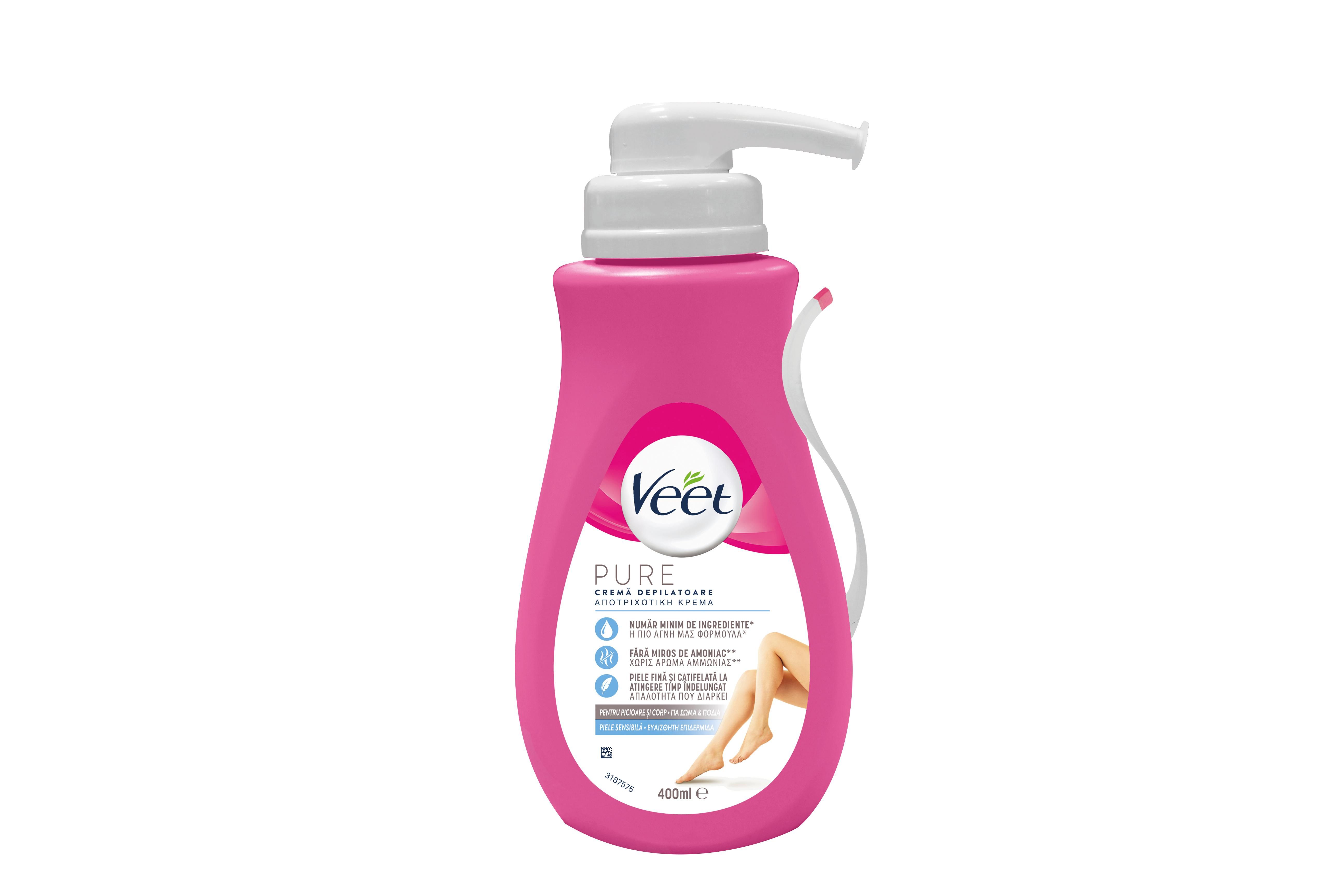 Veet Αποτριχωτική Κρέμα για Ευαίσθητες Επιδερμίδες 400ml