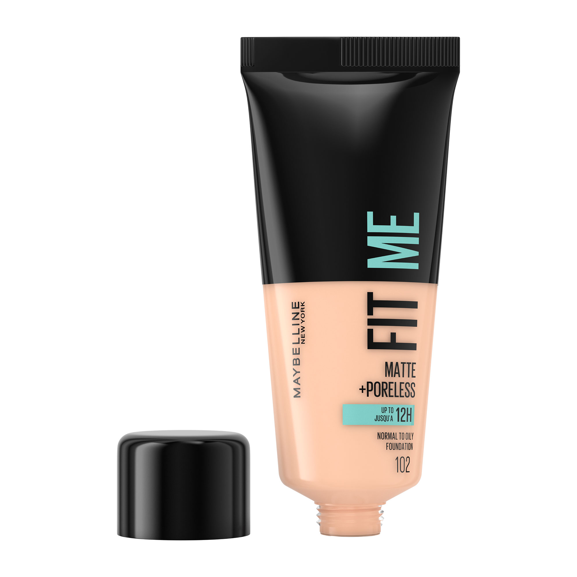 Maybelline Fit Me Matte + Poreless Foundation 102 Fair Ivory 30ml