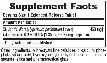 Natures Plus St. John’S Wort  450mg, 60tabs