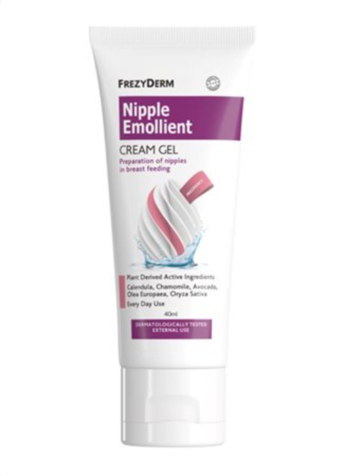 Frezyderm Nipple Emollient Cream Gel, 40ml