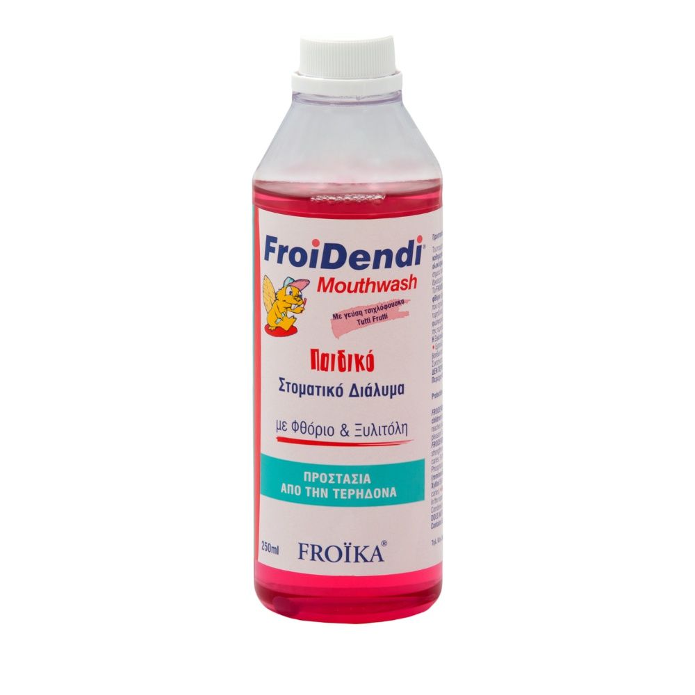 Froika Froidendi Mouthwash, Παιδικό Στοματικό Διάλυμα Γεύση Tutti Frutti 250ml
