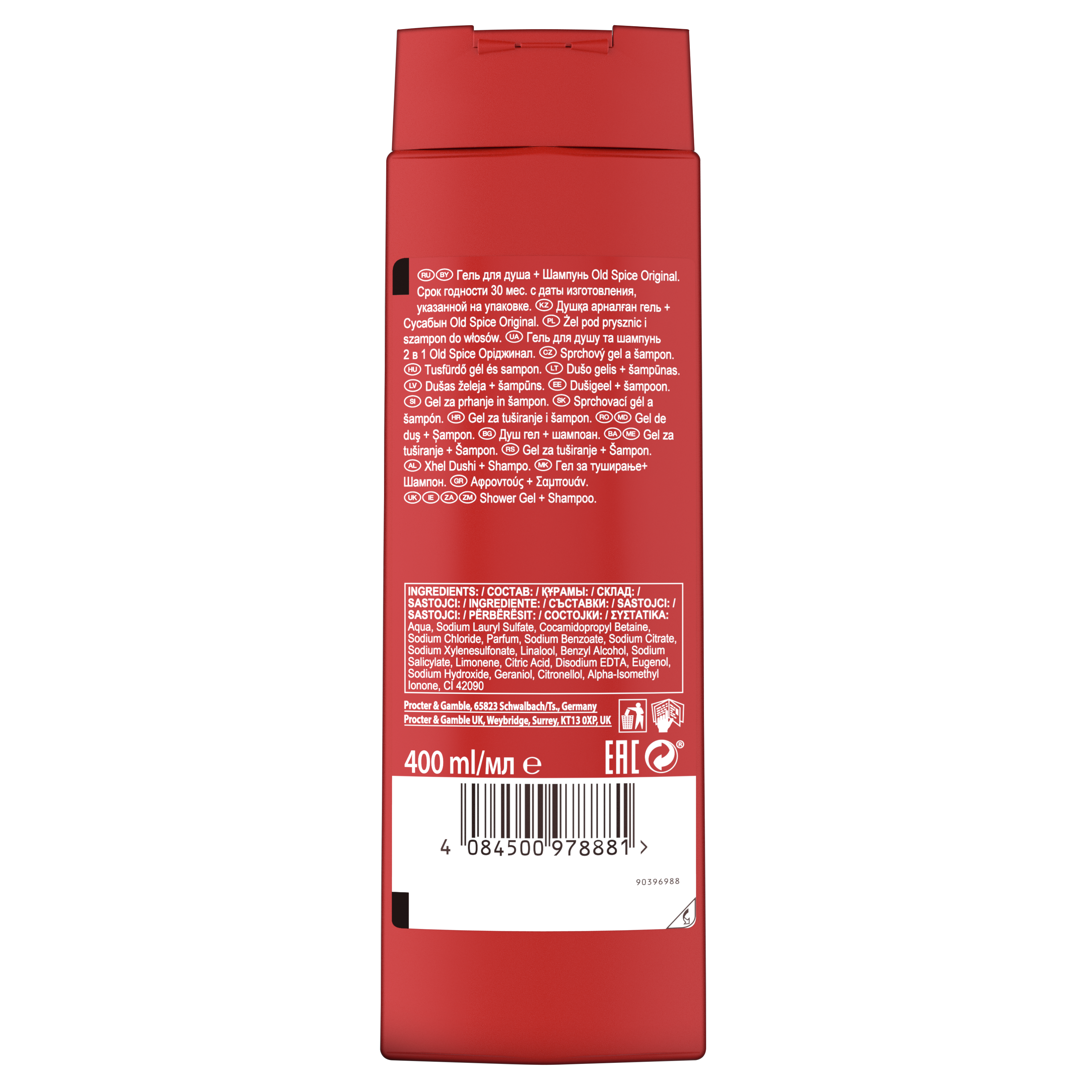 Old Spice Shower Gel Original 400ml