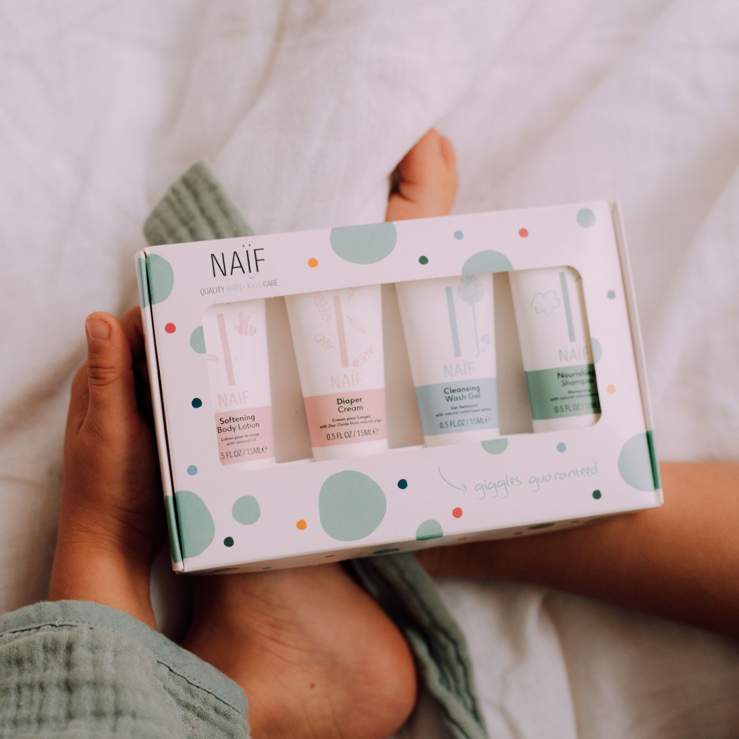 Naif Mini Set Περιποίησης για Βρέφη και Παιδιά 4τμχ
