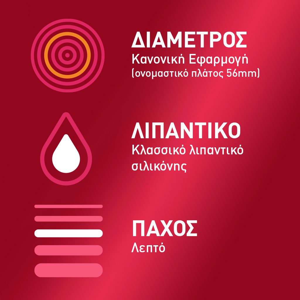 Durex Sensitive Προφυλακτικά Λεπτά με Κανονική Εφαρμογή 12τμχ