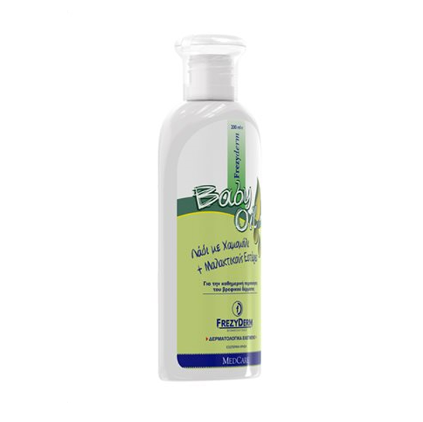 Frezyderm Baby Oil - Λάδι με Χαμομήλι + Μαλακούς Εστέρες 200 ml