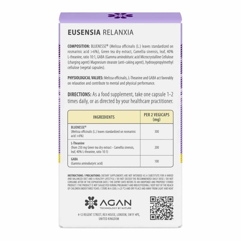 Agan Eusensia Relanxia 20 Vegicaps