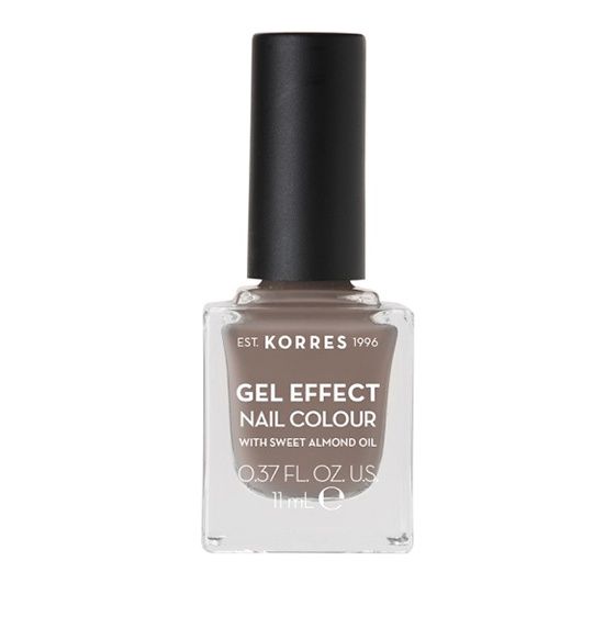 Korres Gel Effect Nail Colour With Sweet Almond Oil No.95 Stone Grey 11ml