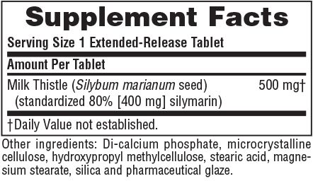 Natures Plus Milk Thistle Extended Release 30 tabs