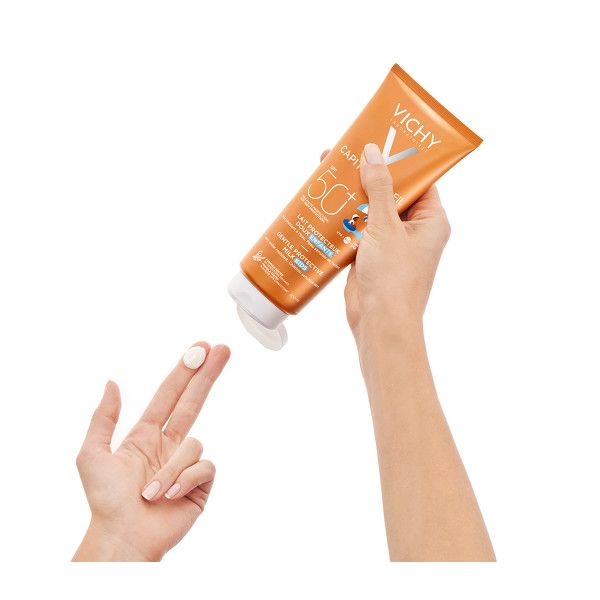 Vichy Capital Soleil Children'S Milk SPF50+ Αντηλιακό Γαλάκτωμα για Παιδικές Επιδερμίδες Για Πρόσωπο & Σώμα 300ml