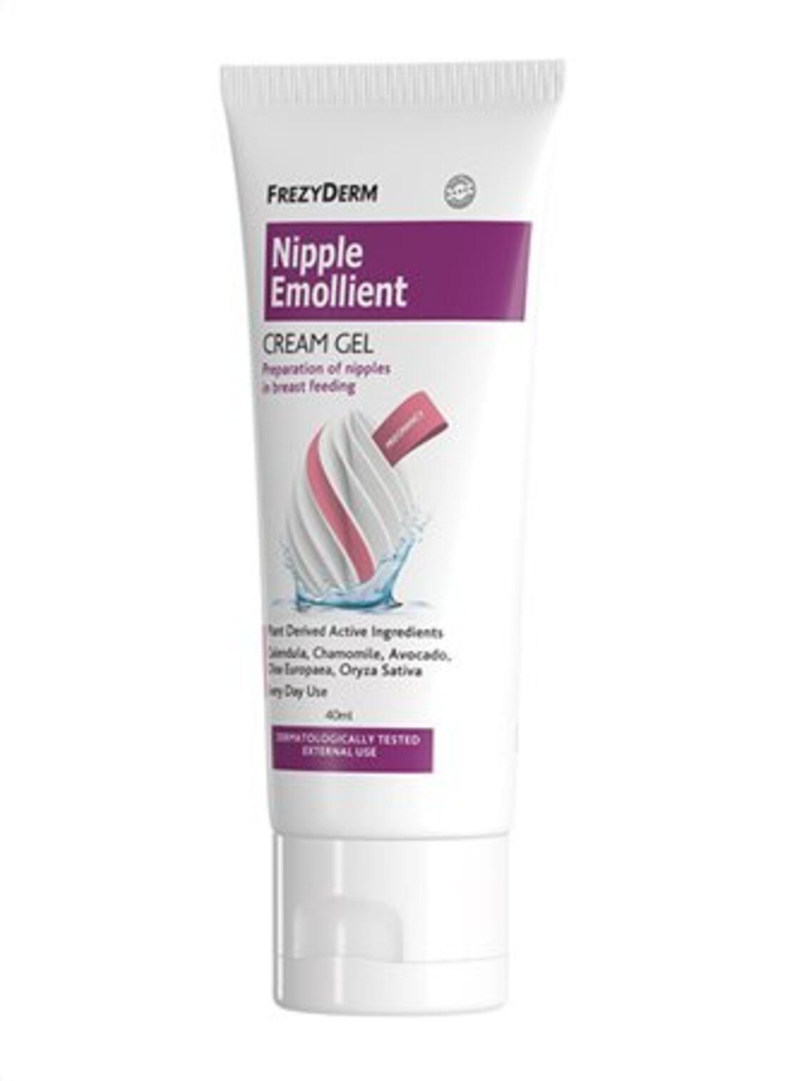 Frezyderm Nipple Emollient Cream Gel, 40ml
