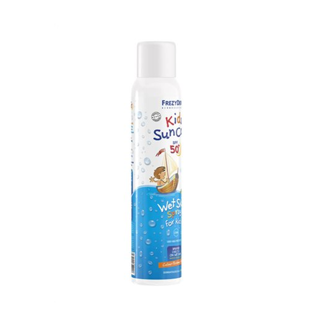 Frezyderm Kids Sun Care Wet Skin Spray SPF50+ Παιδικό Αντηλιακό Σπρέι 200ml