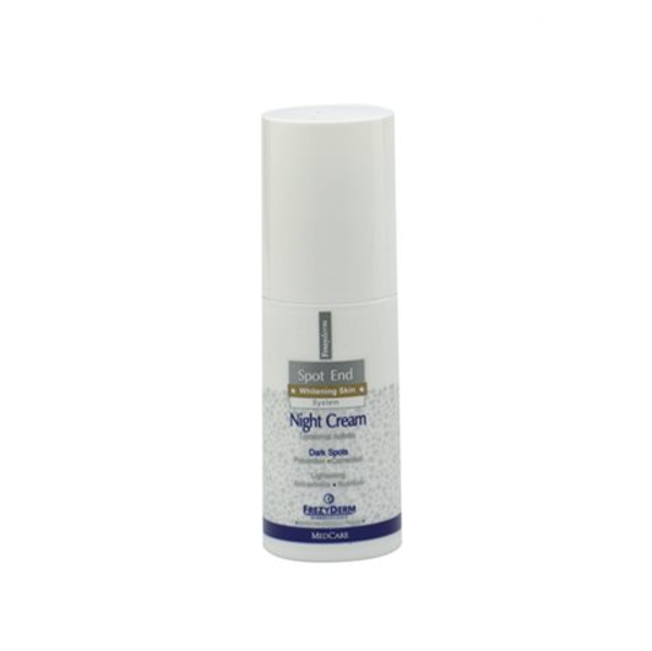 Frezyderm Spot End Night Cream Λευκαντική κρέμα Νύχτας, 50ml