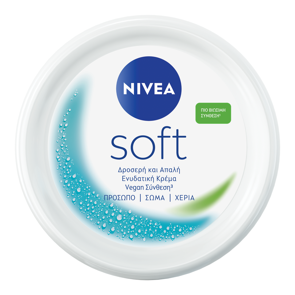Nivea Soft Αναζωογονητική Ενυδατική Κρέμα για Καθημερινή Χρήση 200ml