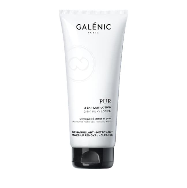 Galenic Pur 2 en 1 Démaquillant Visage et Yeux Kαθαρισμός 2 σε 1 Πρόσωπο και Μάτια 100ml