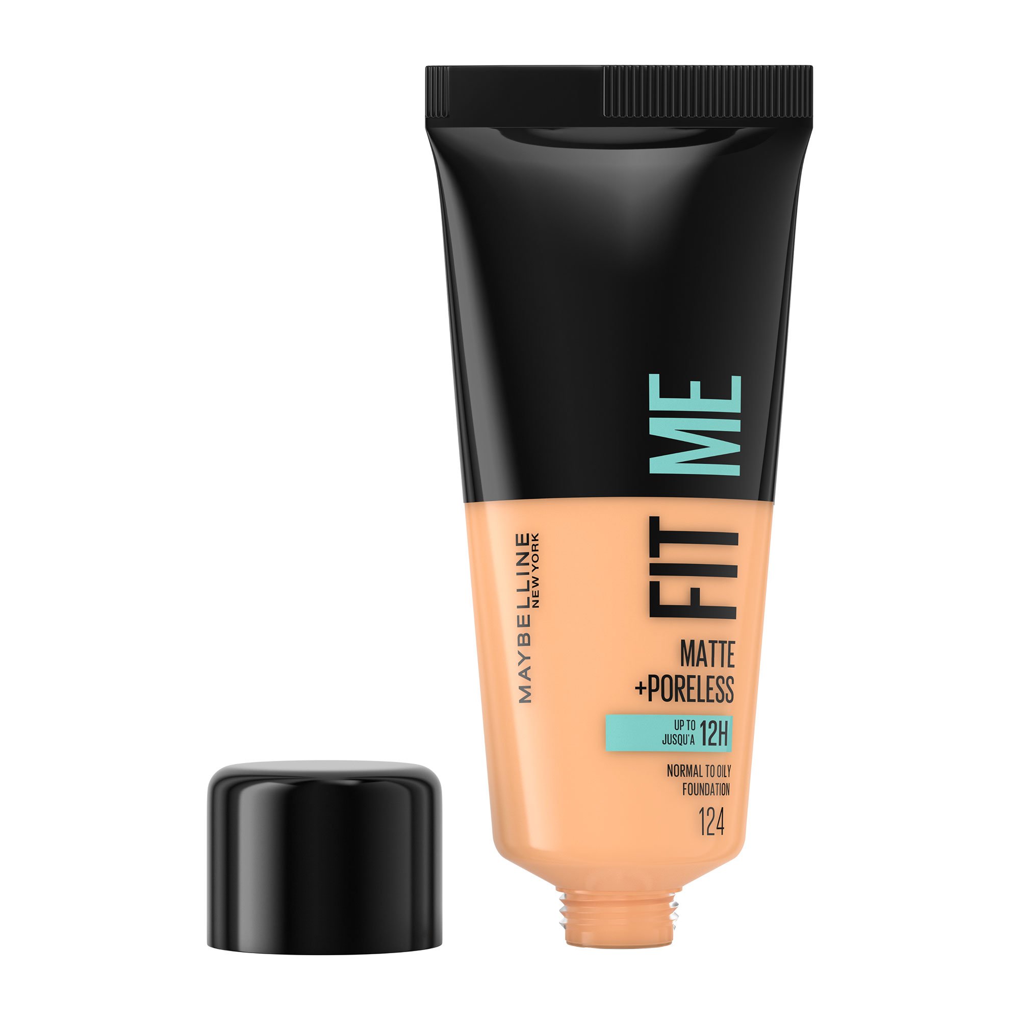 Maybelline Fit Me Matte + Poreless Foundation 124 Soft Sand 30ml