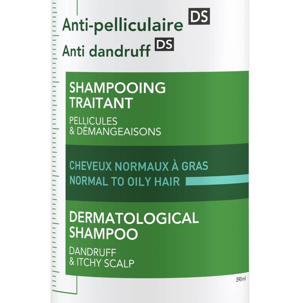Vichy Dercos Anti-dandruff, Σαμπουάν κατά της πιτυρίδας για Κανονικά & Λιπαρά μαλλιά 390ml
