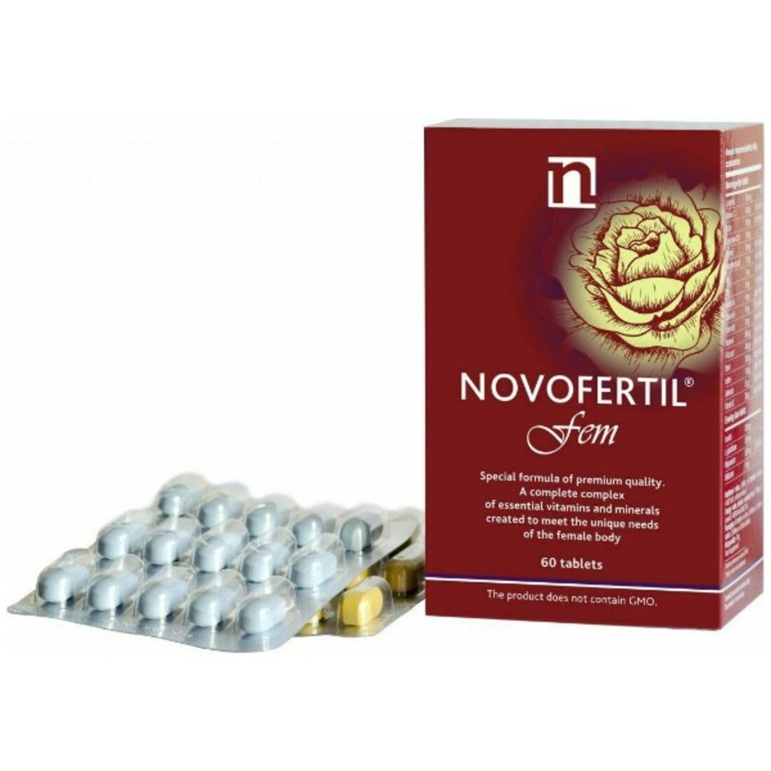 Novofertil Fem, 60 tablets